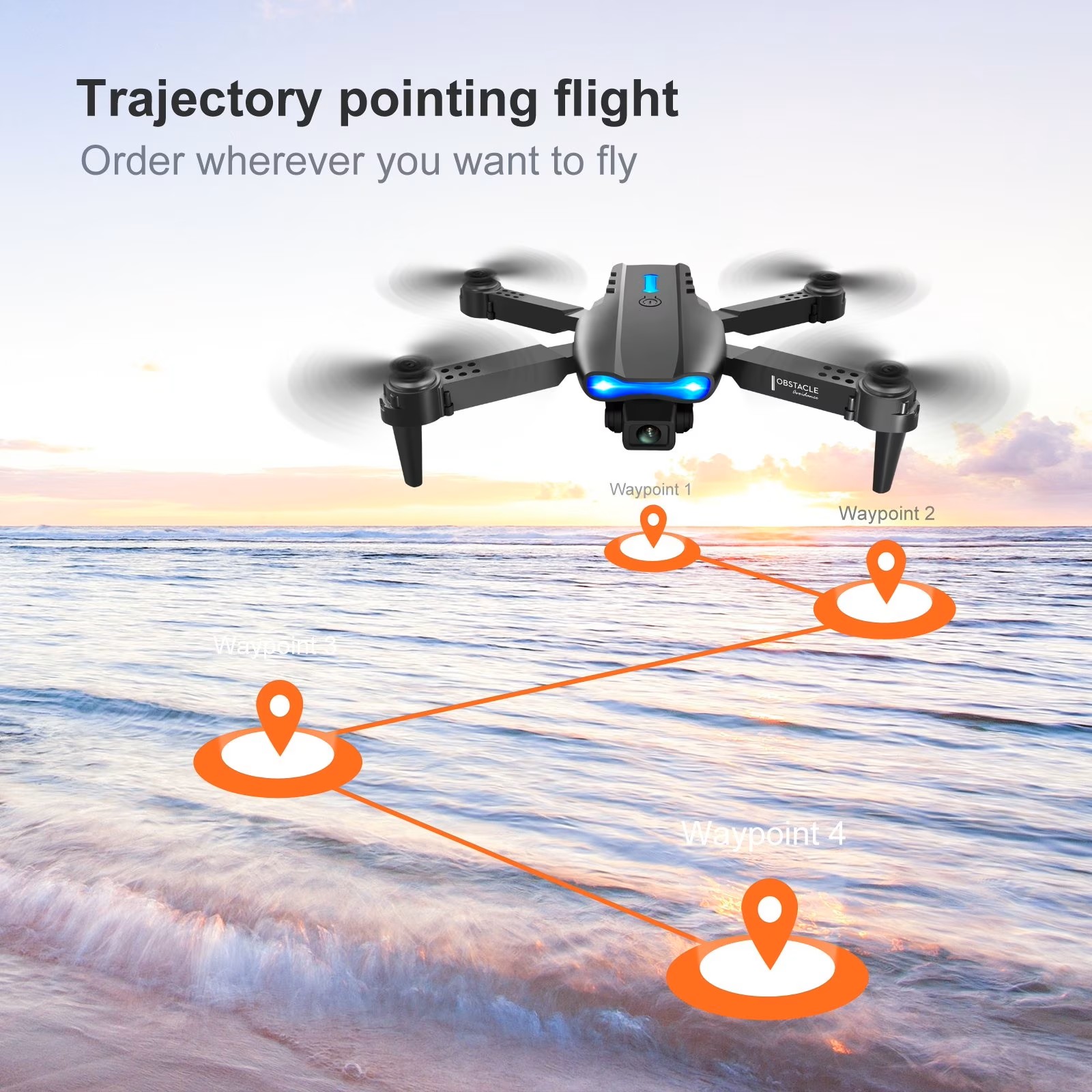 The 2026 Upgraded E88PRO MAX F - огляд і ціна Drone Gimbal Brushless