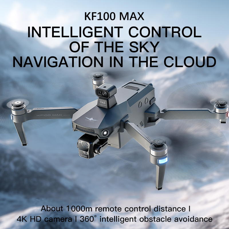 KF100 MAX GPS Drone 4K Camera  - огляд і ціна Drone Gimbal 3 Axis