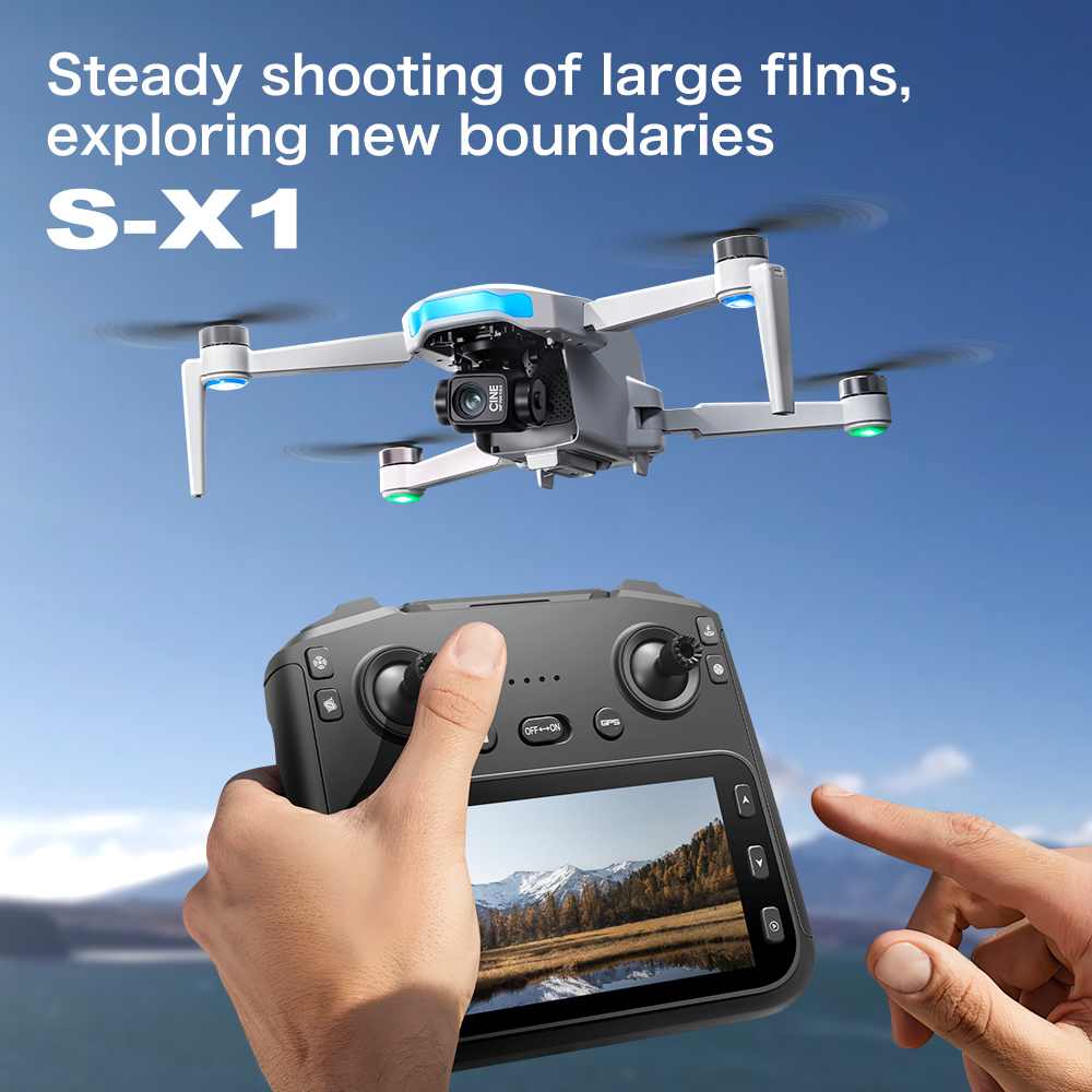 Lenovo S-X1 GPS Drone 8K HD pr - огляд і ціна Drone Gimbal Brushless