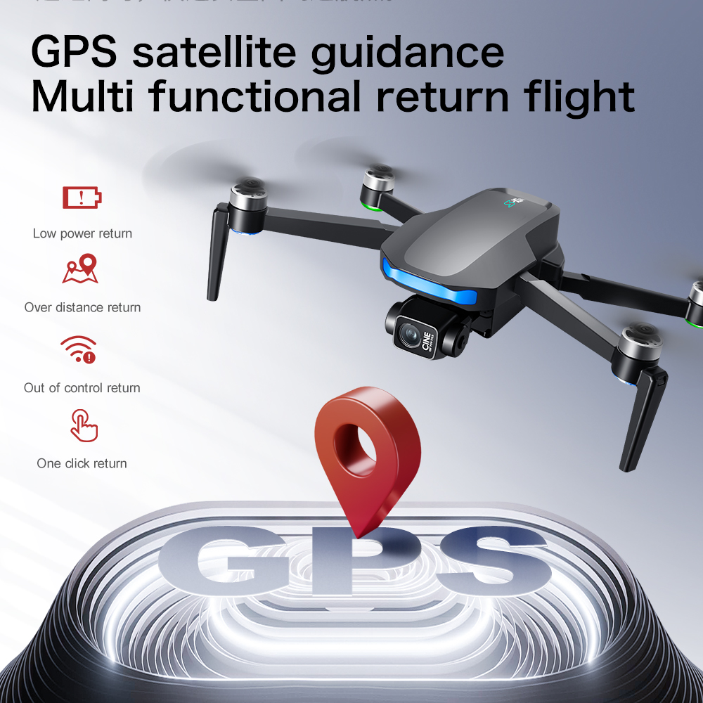 New S-X1 MAX Drone GPS 8K Prof - огляд і ціна Drone Gimbal Brushless